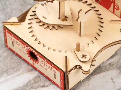 mekanisk træpuslespil
