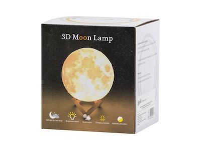 lampa 3d måne