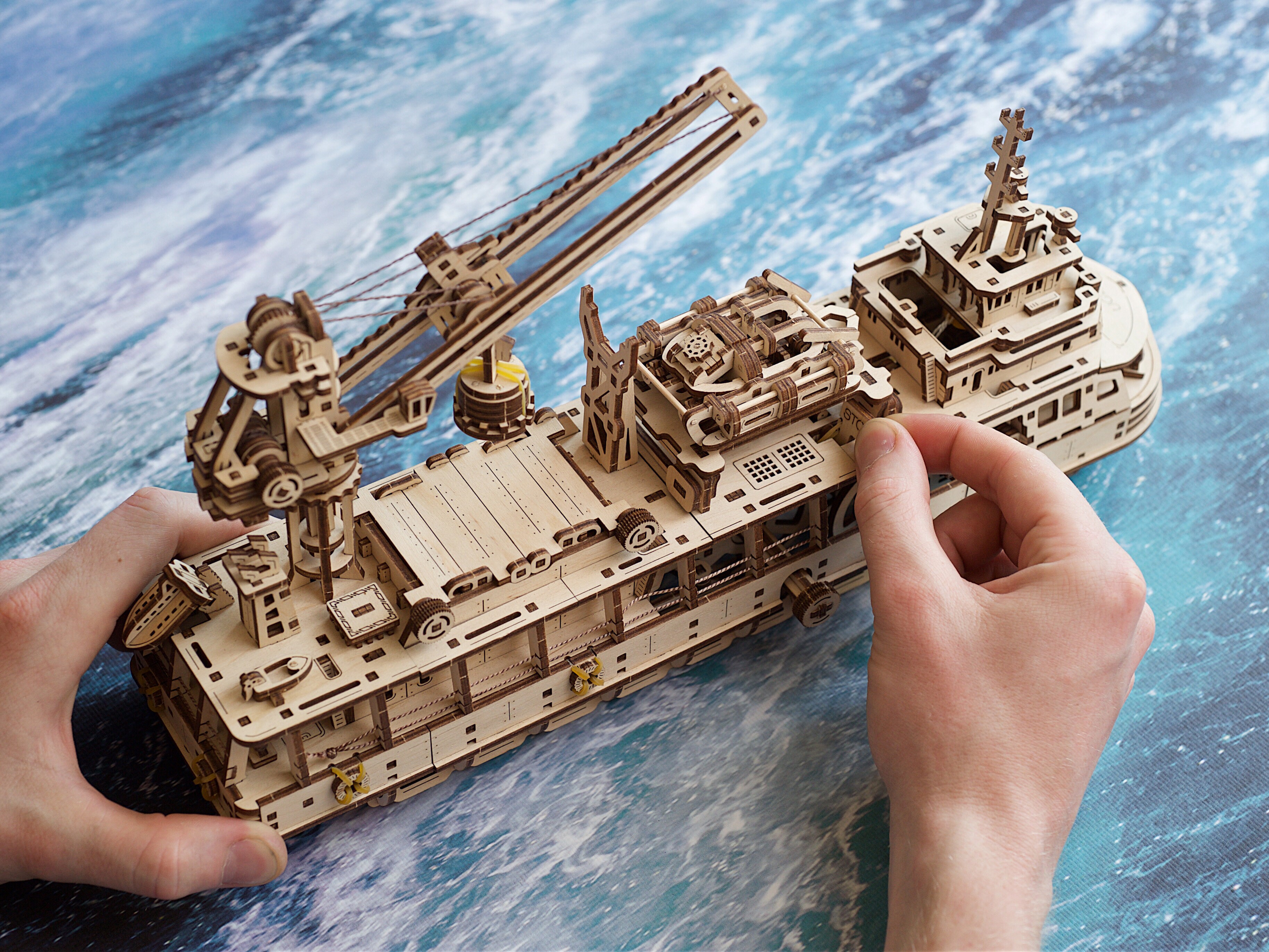 ugears research vessel