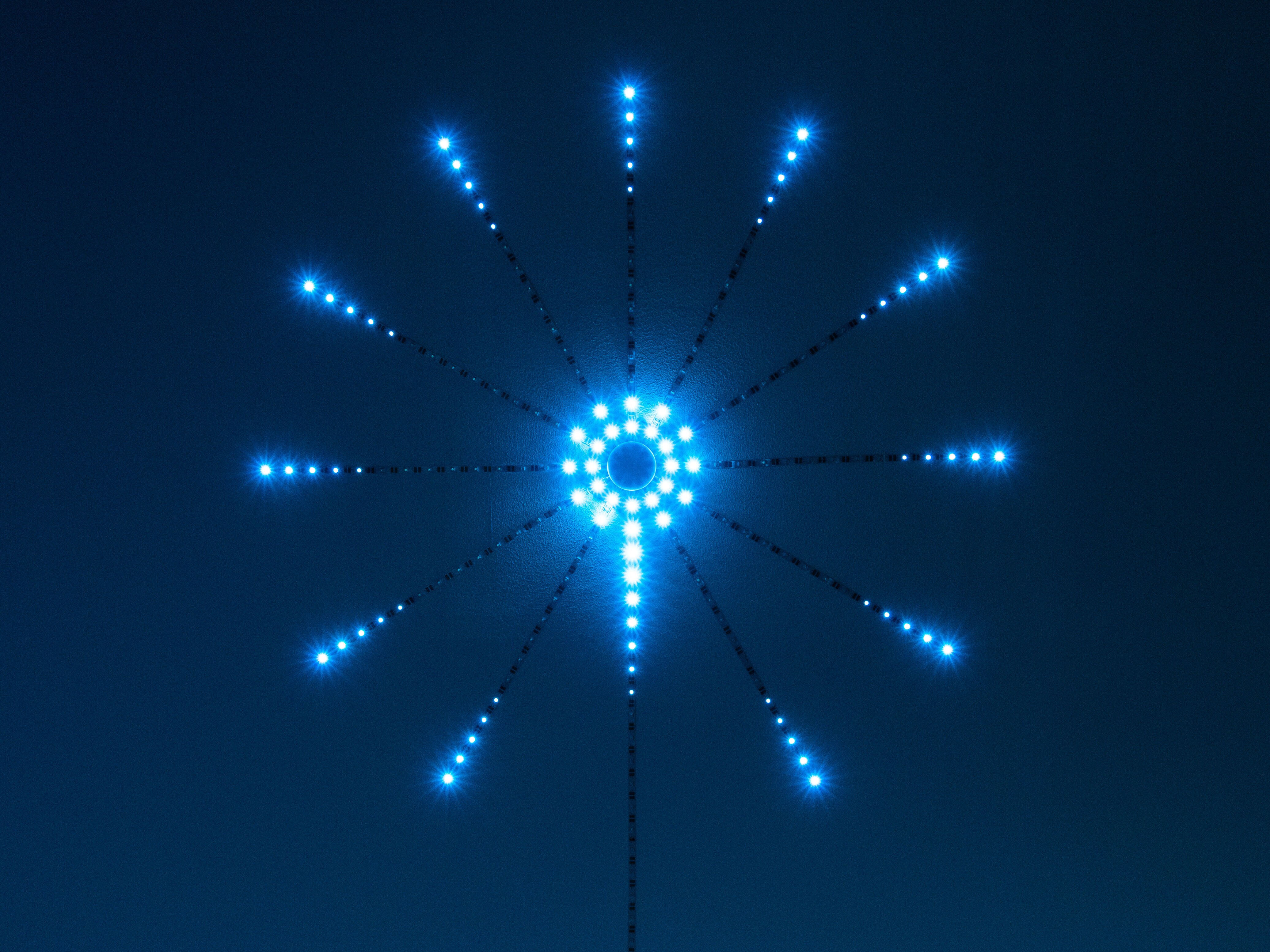 led med fjärrkontroll