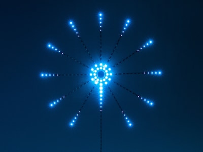 led med fjernbetjening