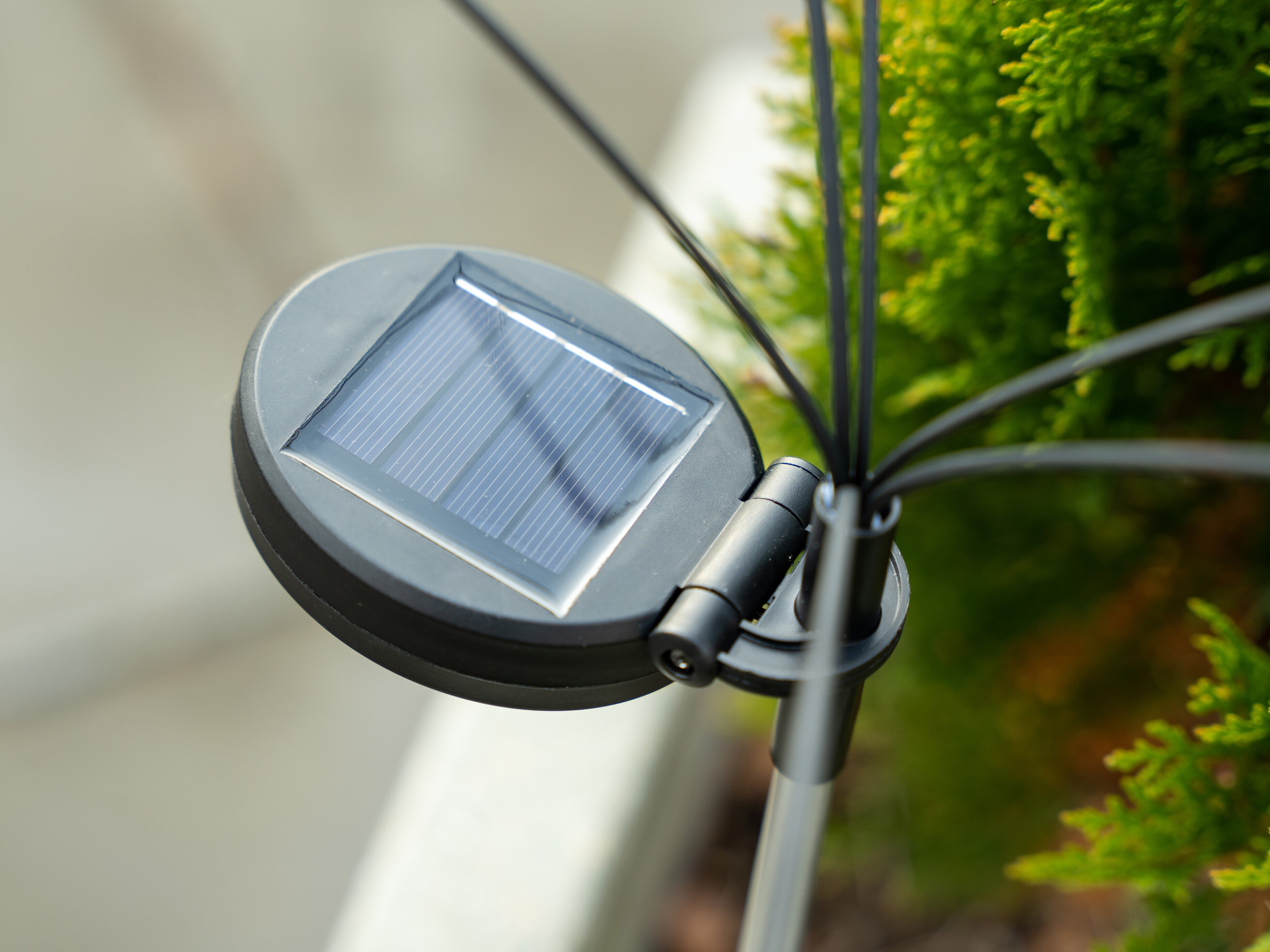 trädgårdsbelysning med solceller