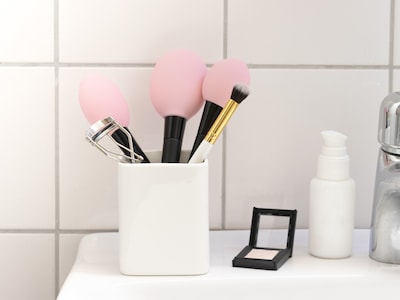 silikon skydd till sminkborste