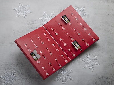 Adventskalender med Skäggolja