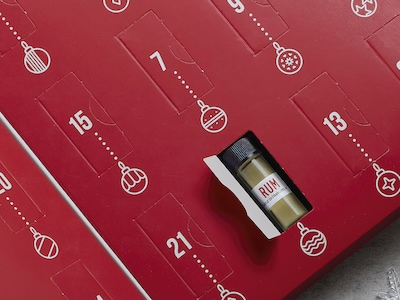 Adventskalender med Skäggolja