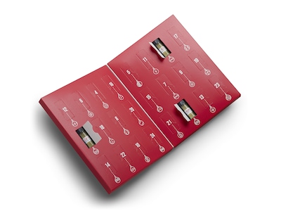 Adventskalender med Skäggolja