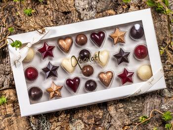Xocolatl Stars and Hearts 22 Chokladask
