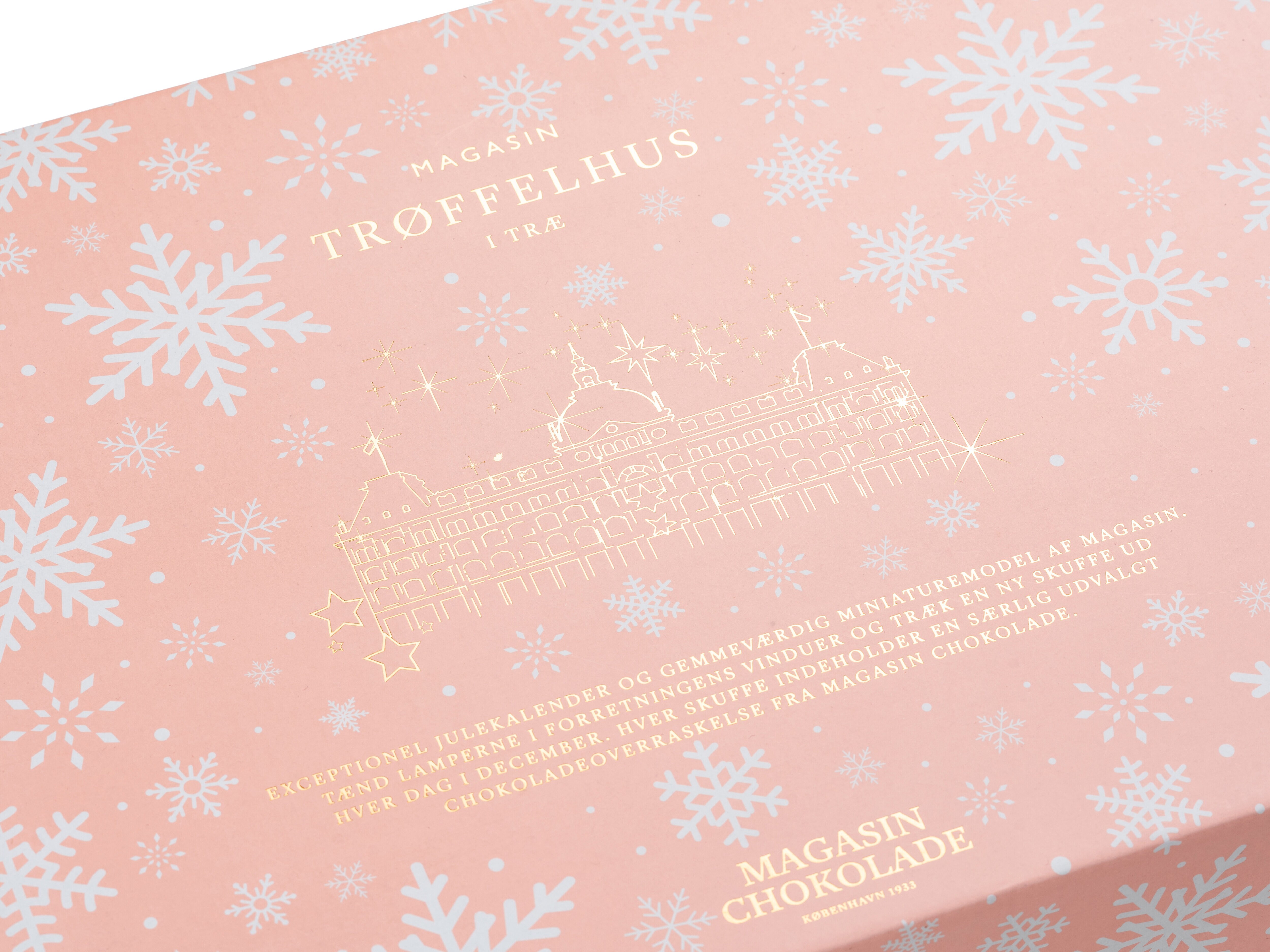 Magasin du Nord eksklusiv sjokoladekalender i tre