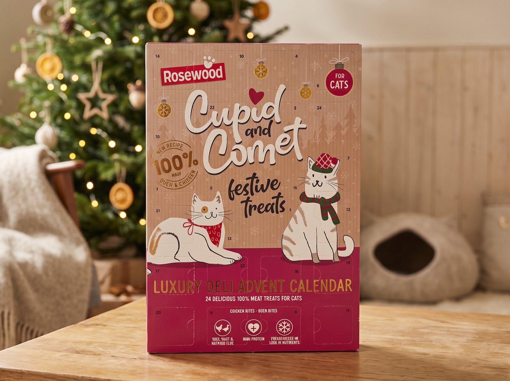 Cupid & Comet Luxury Kattekalender