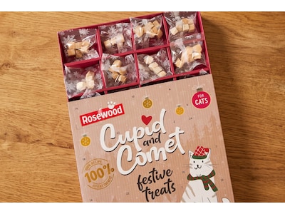 Cupid & Comet luksus-kattekalender