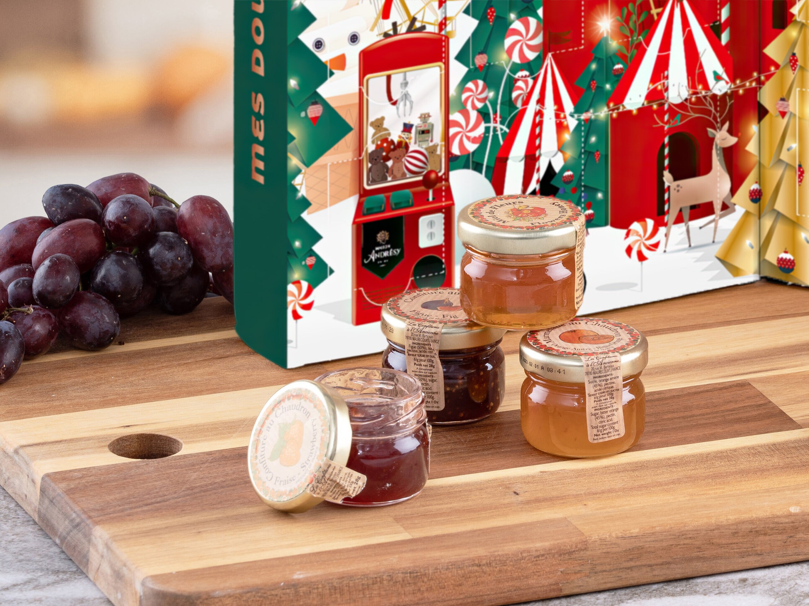 Luksuriøs marmelade-julekalender