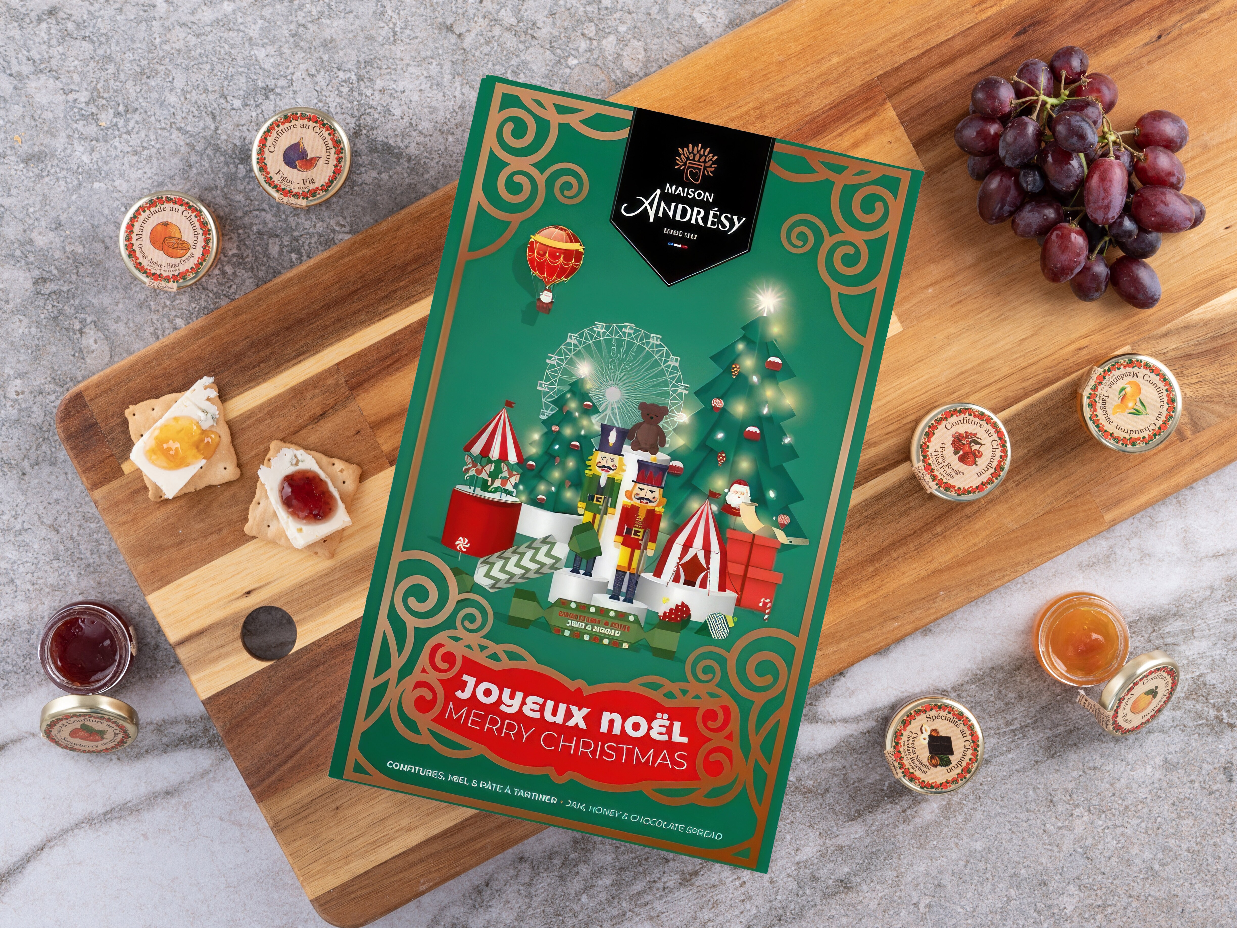 Luksuriøs marmelade-julekalender