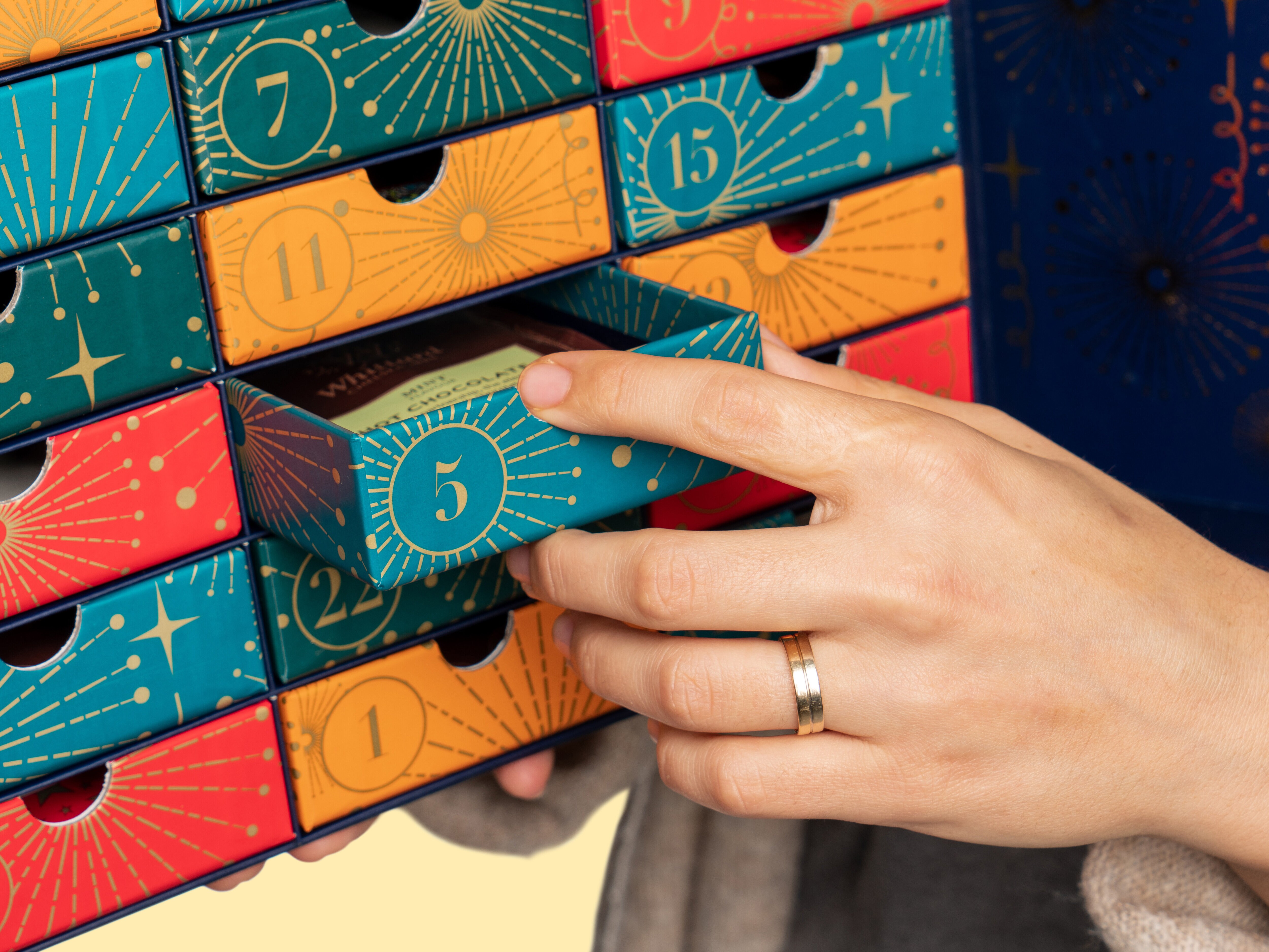 Whittard Varm Choklad Adventskalender för Två