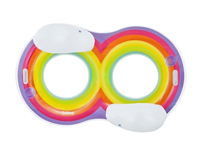 Badering für zwei - Bestway Rainbow Dreams Double