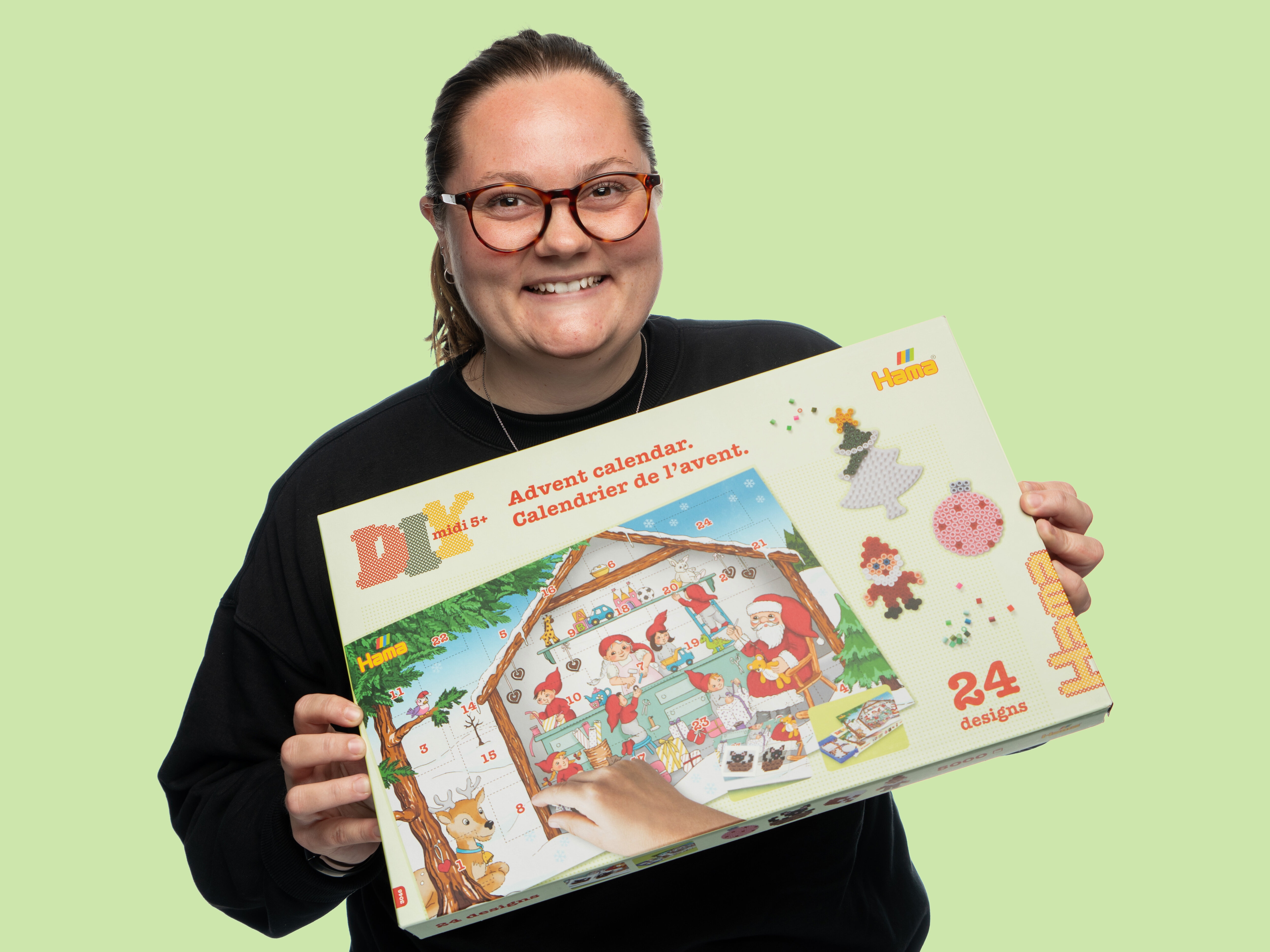 Hama Midi Joulukalenteri Helmillä
