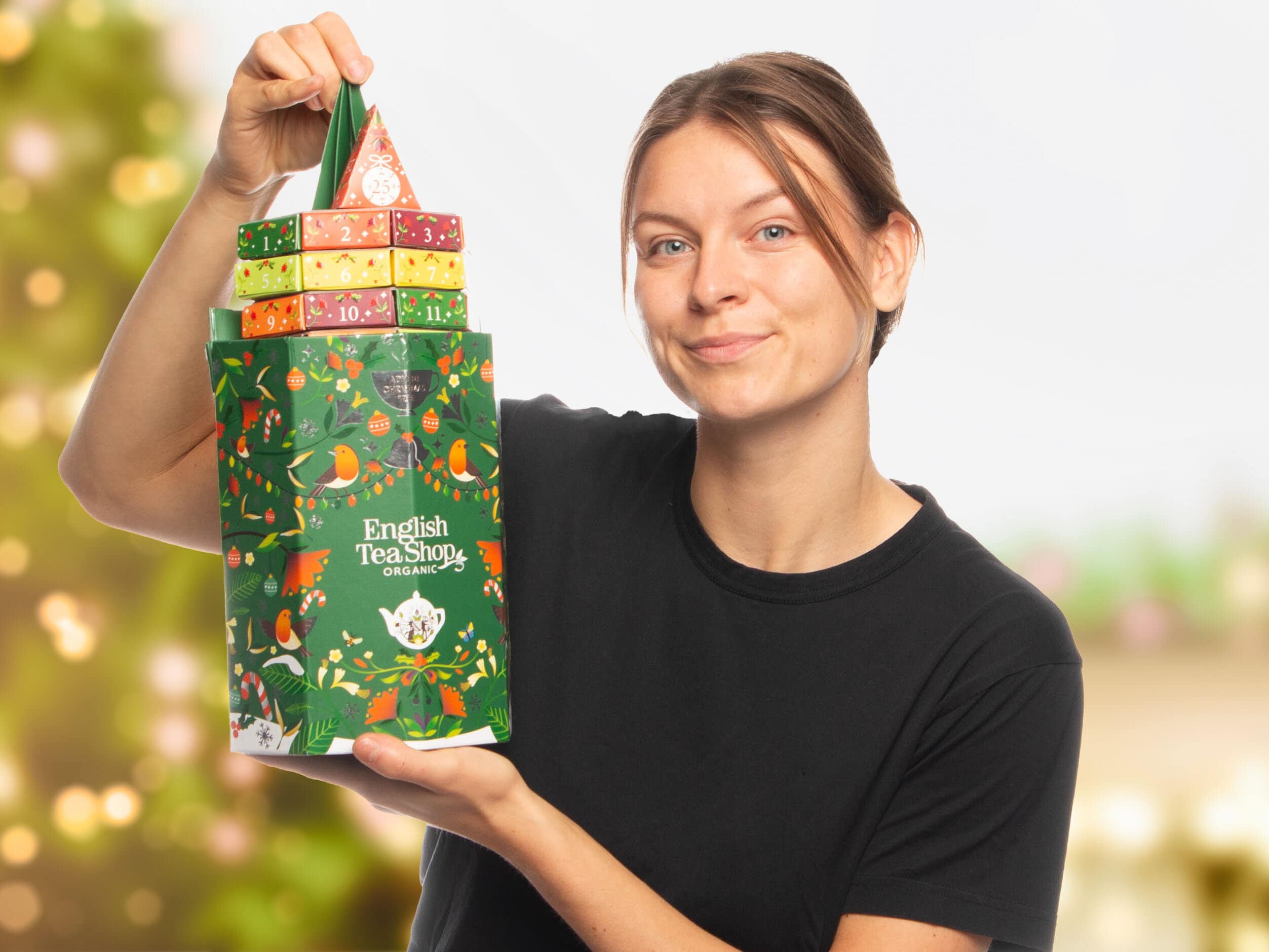 English Tea Shop Christmas Tree-tekalender