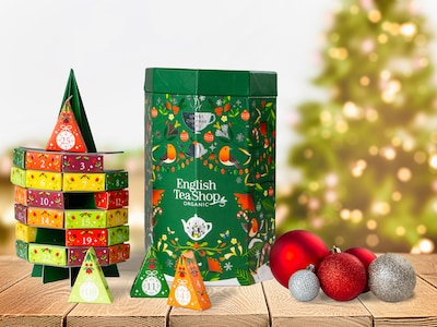 English Tea Shop Christmas Tree Teekalenteri