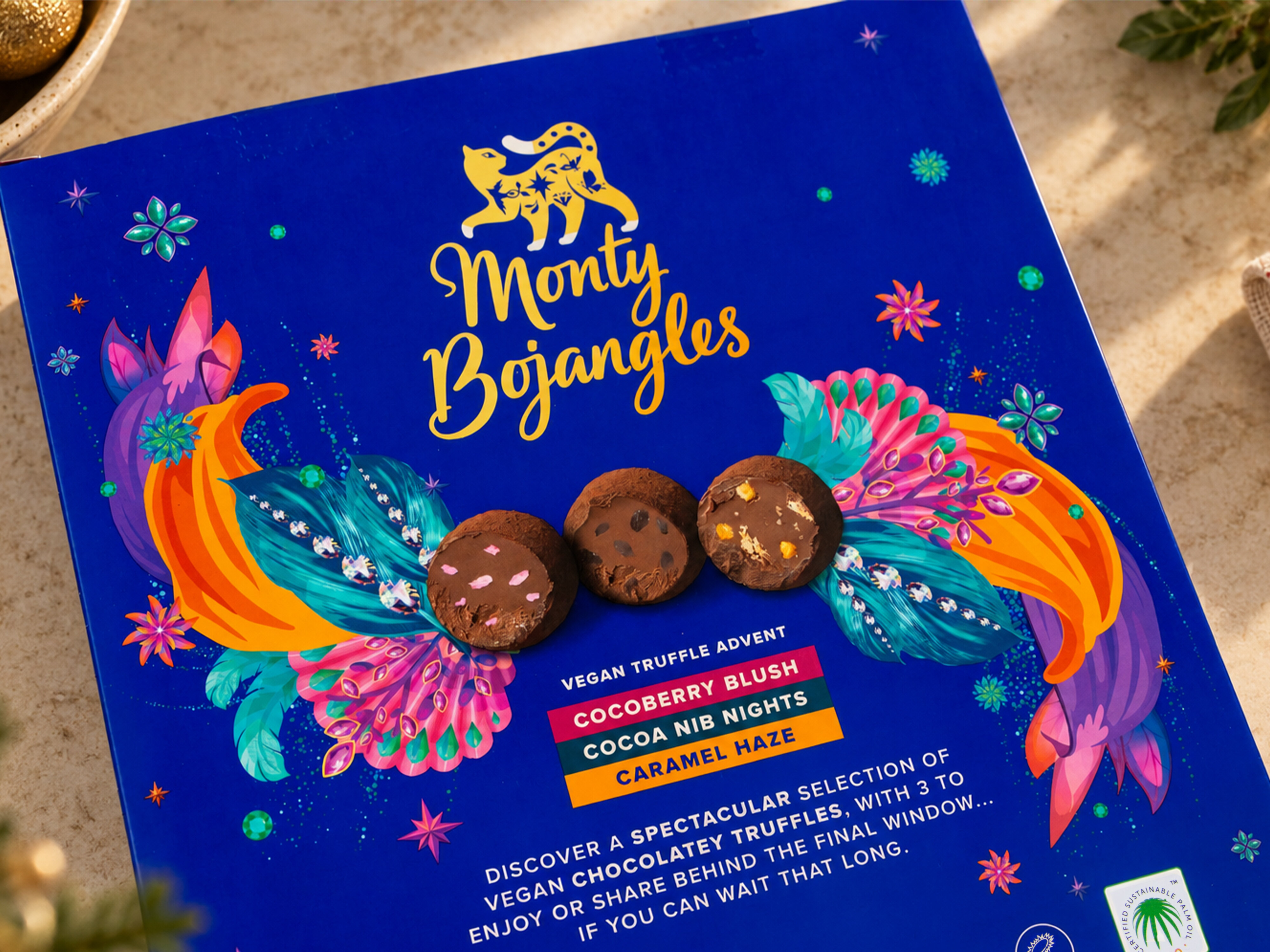 Monty Bojangles Vegansk Chokladkalender