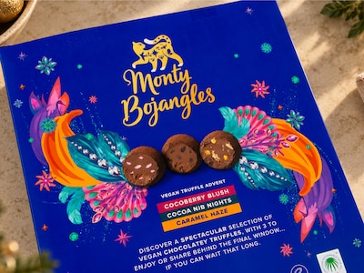 Monty Bojangles Vegansk Chokladkalender