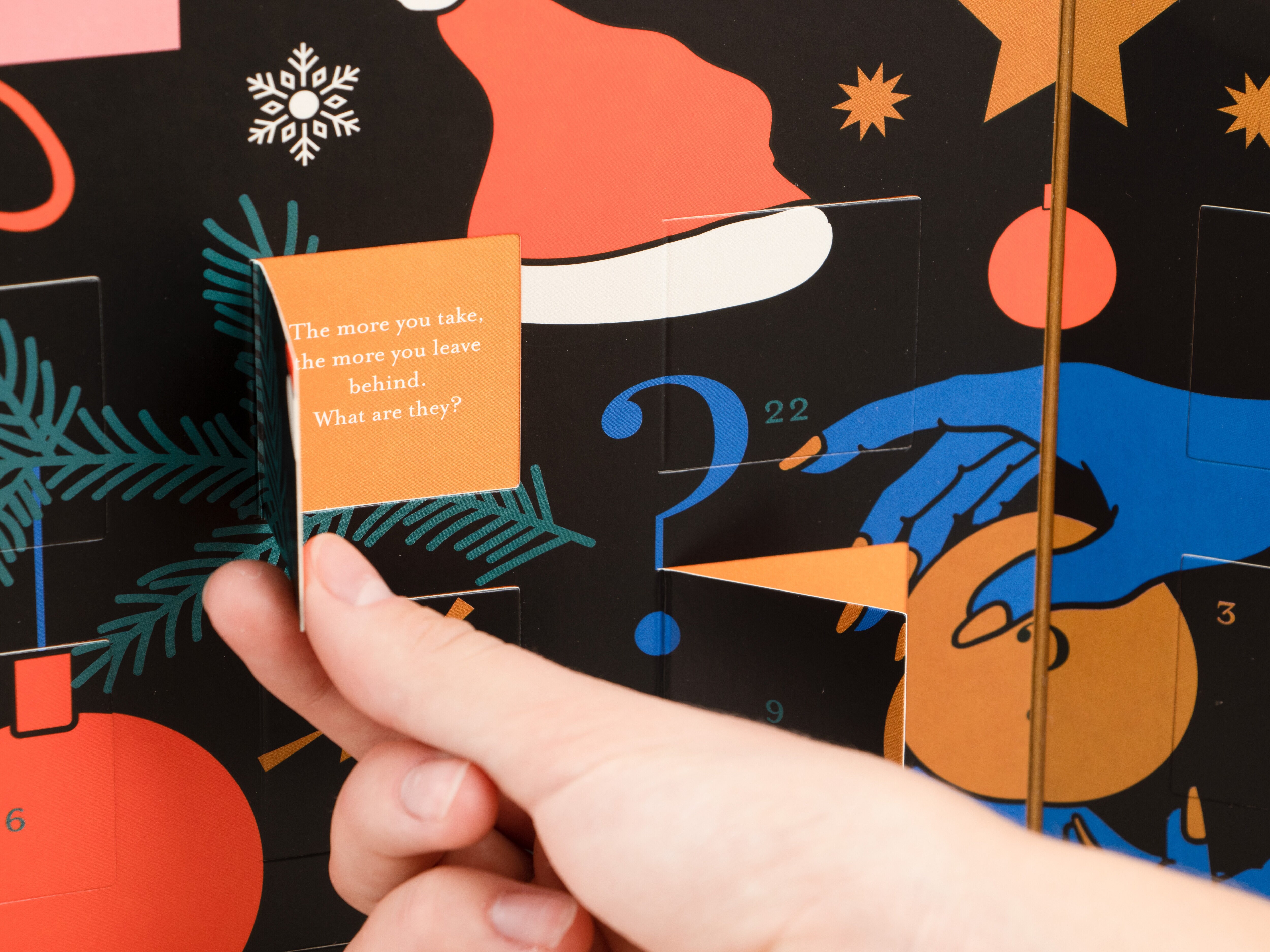 adventskalender med gåtor