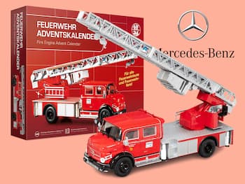 Mercedes-Benz brannbil-julekalender