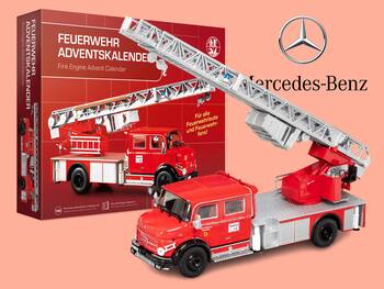 Adventskalender Mercedes-Benz Feuerwehrauto