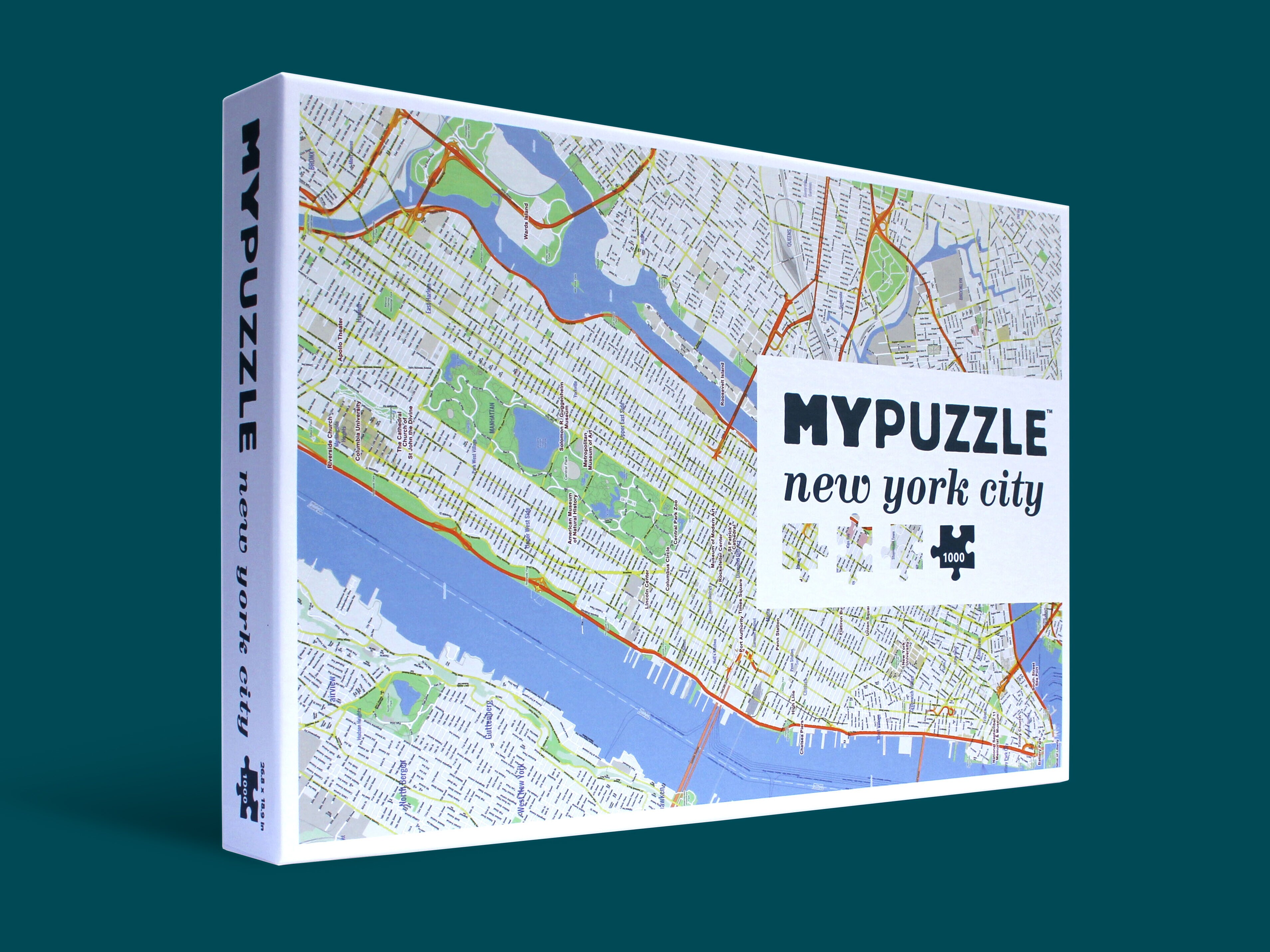 1000 brikkers puslespil