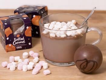 Gnaw Chokoladebombe - Salted Caramel