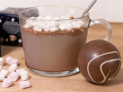 chokoladebomber til varm kakao