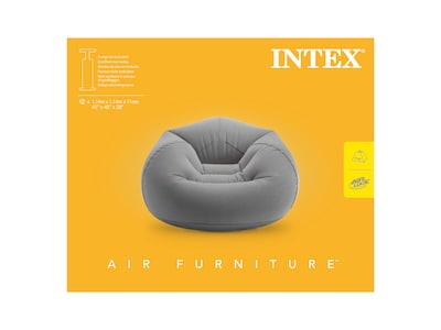 Oppblåsbar sittesekk - Intex