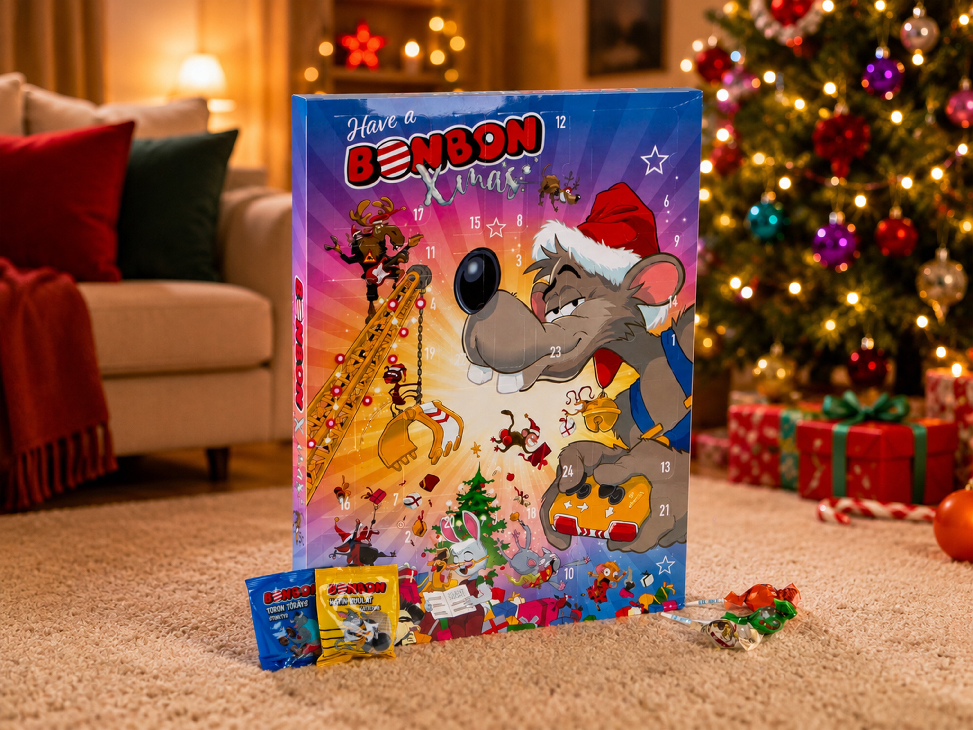 BonBon Süßigkeiten-Adventskalender