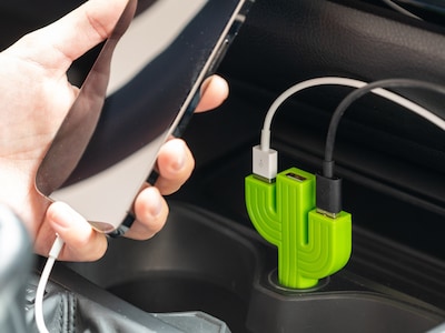 3 delt usb kontakt