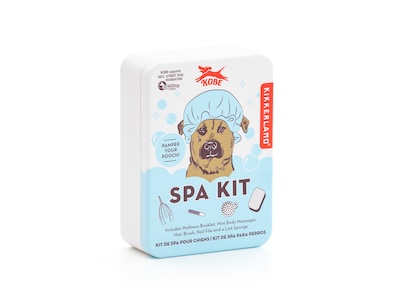 kikkerland dog spa kit