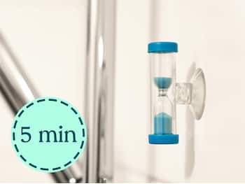 Tiimalasi Imukupilla 5 minuuttia