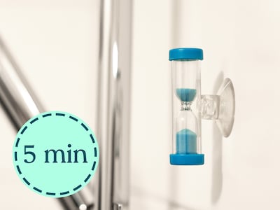 timglas med sugpropp