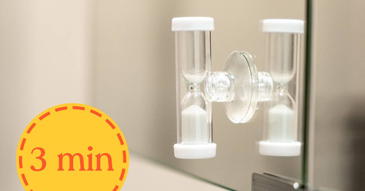 Timeglas Salg Timeglas med Sugekop 3 minutter | Coolstuff.dk
