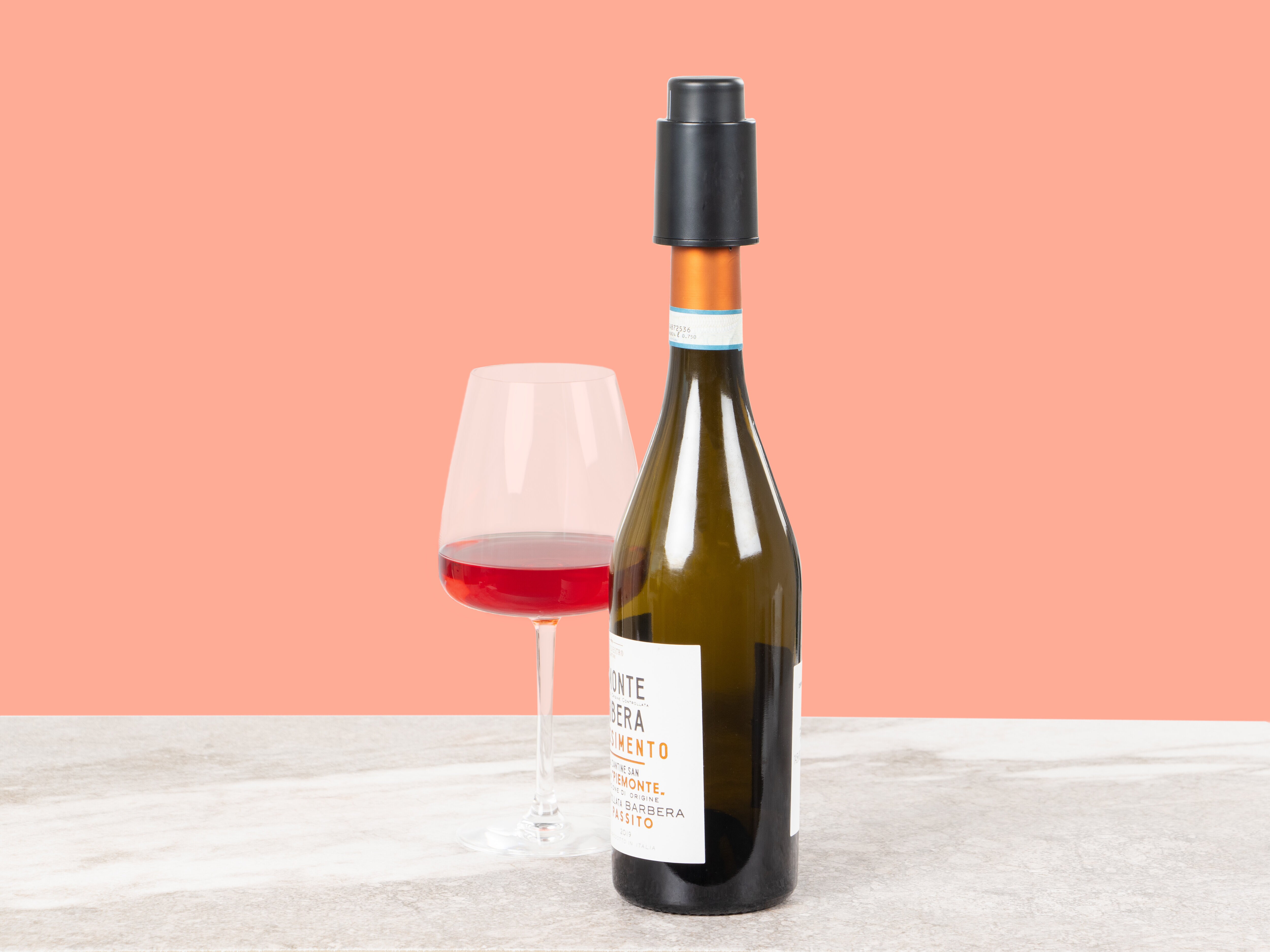 vinkork med luftpumpe