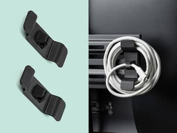 Ledningsholder til husholdningsapparater 2-pakning