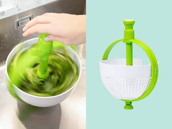 2-in-1 Salatschleuder