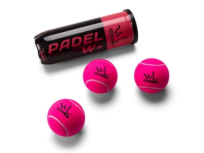vaaleanpunaiset padel-pallot