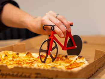 Pizzaskärare Cykel