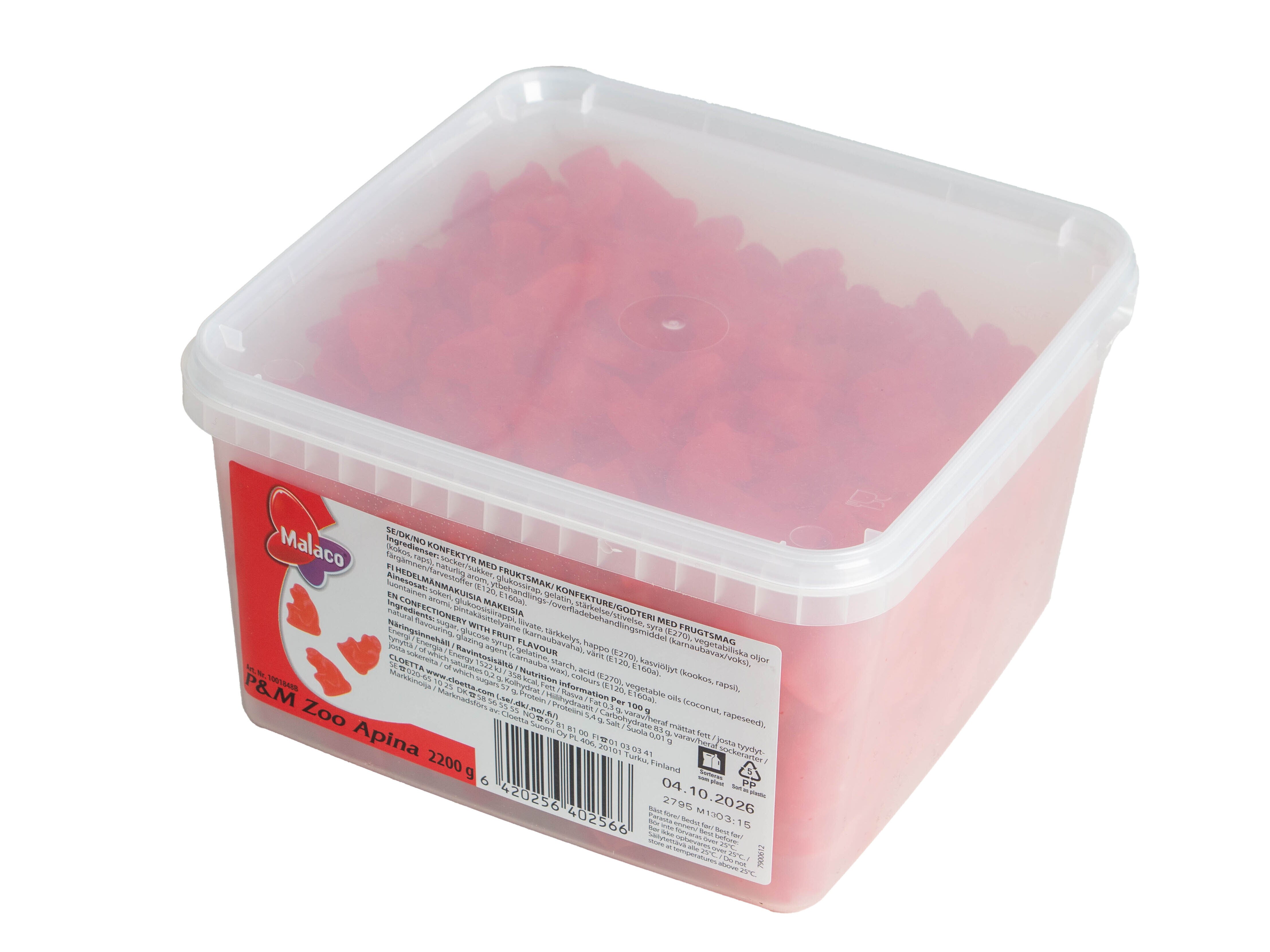 Zoo Irtokarkit 2,2 kg