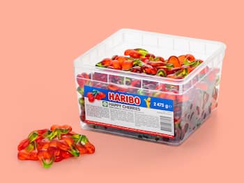 Kirsebær Bland-selv slik i kasser 2,4 kg