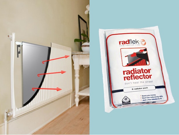 Radflek Radiatorreflektor | Isoleringspanel