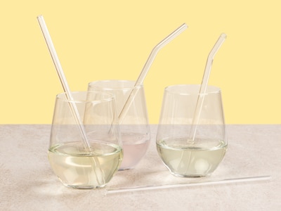 gjenbrukbare sugerør