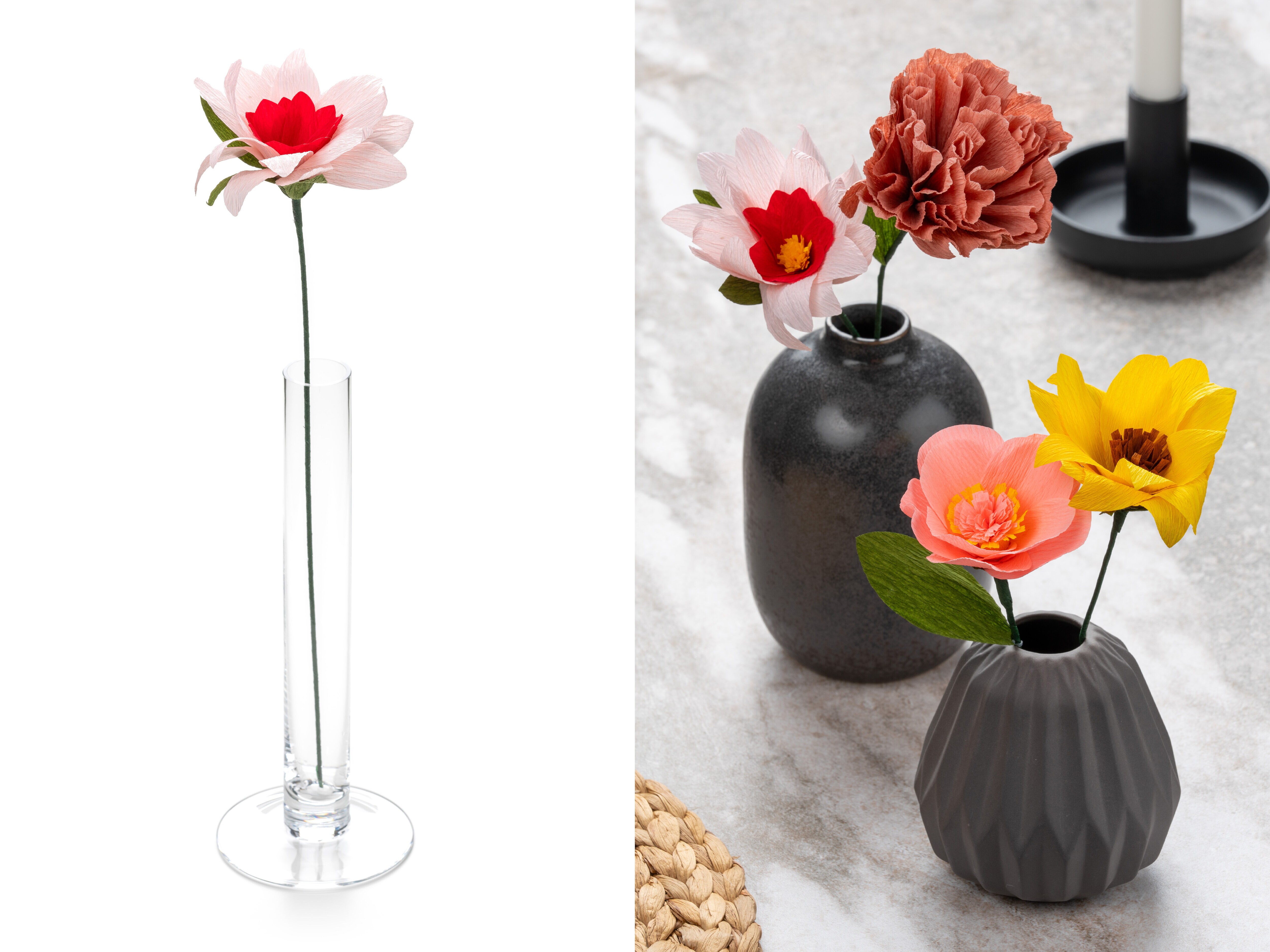 Papierblume - Sternenauge