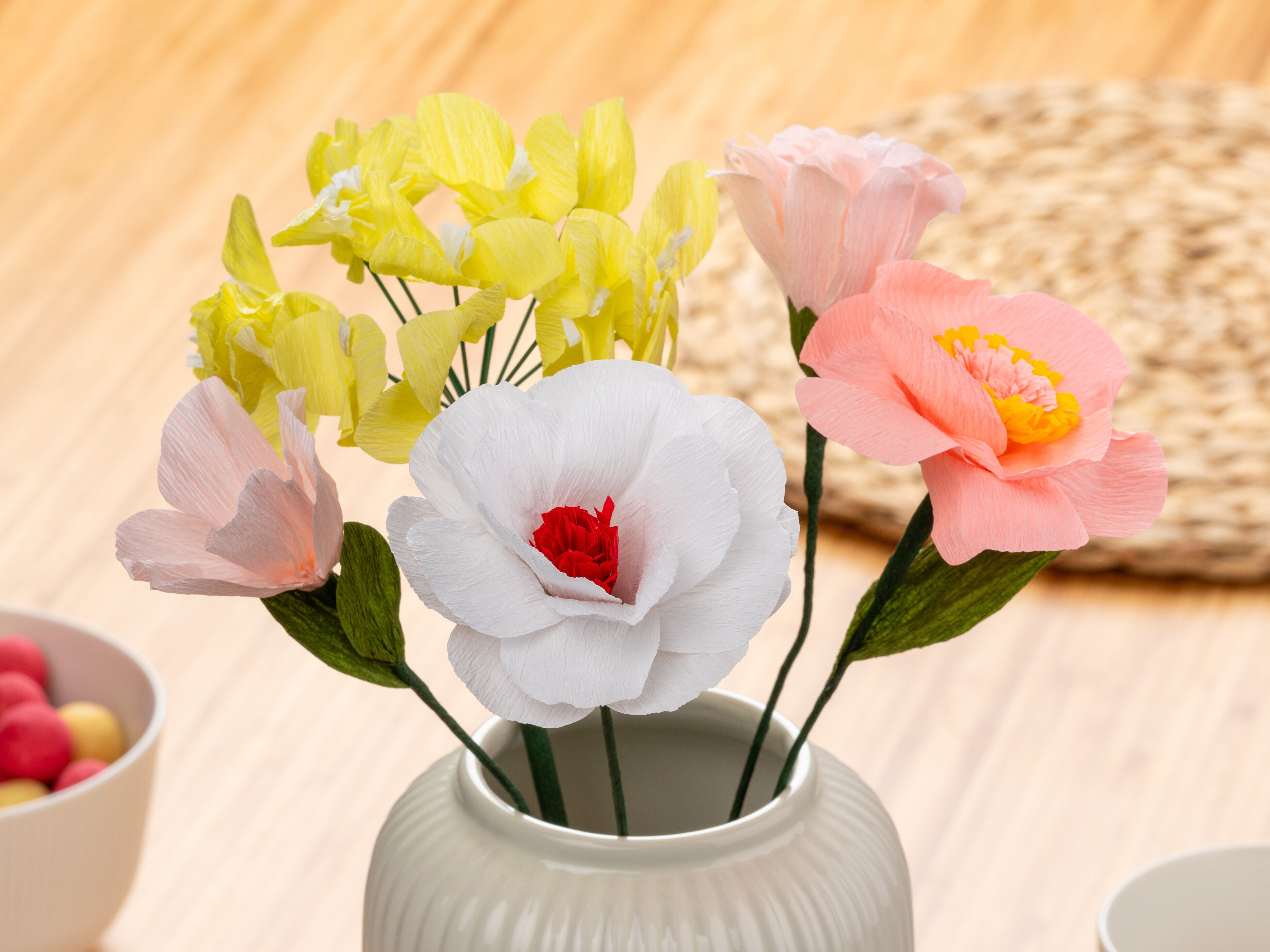 Pappersblomma - Bukett