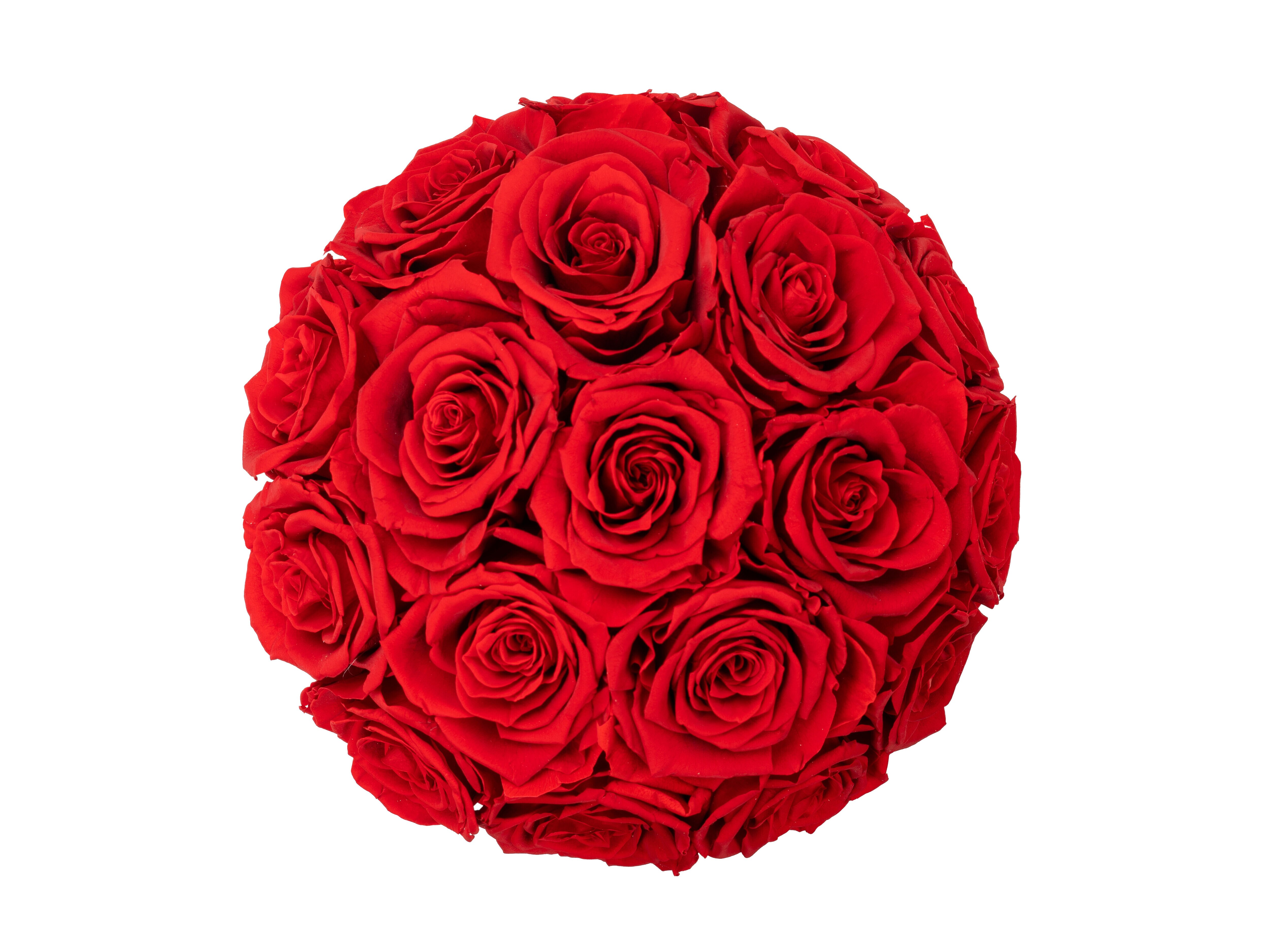 Ikuiset ruusut kimpussa