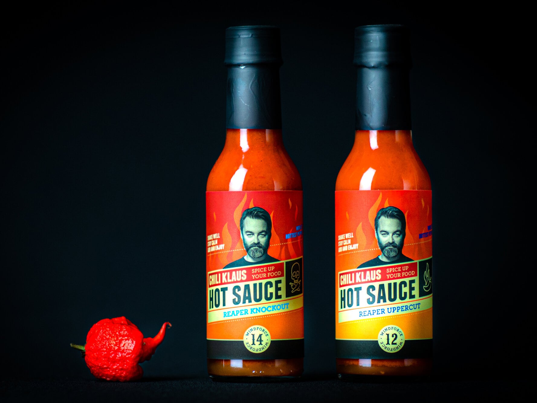 Chili Klaus Hot Sauce Reaper