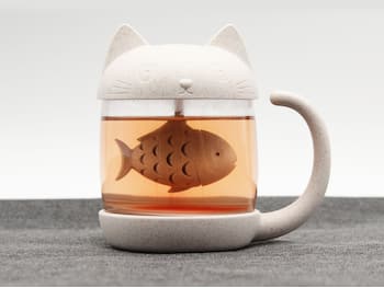 Teetasse Mit Teesieb - Katze